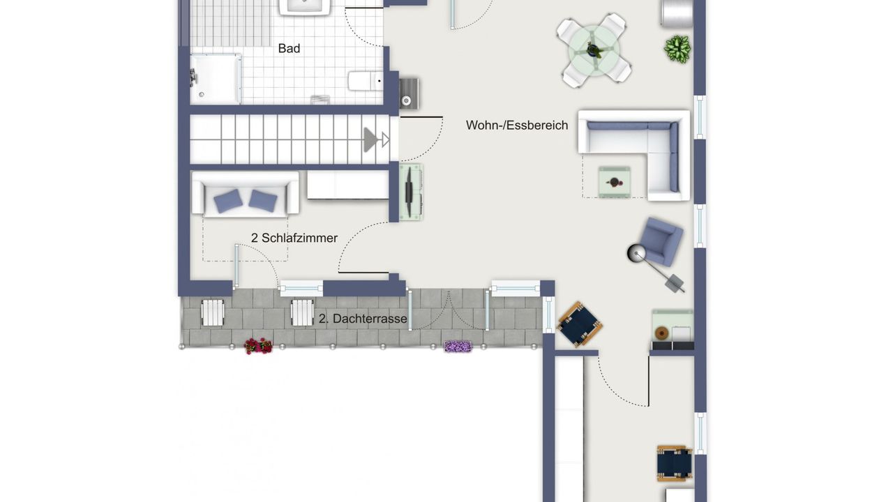 Grundriss 4. Obergeschoss Grundriss 4. Obergeschoss